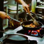 Frying Pan in Kitchen in Restaurant